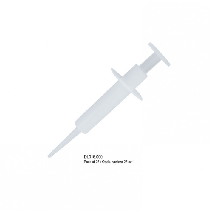 DENTALINE disposable impression syringe (Pack of 25 pieces)