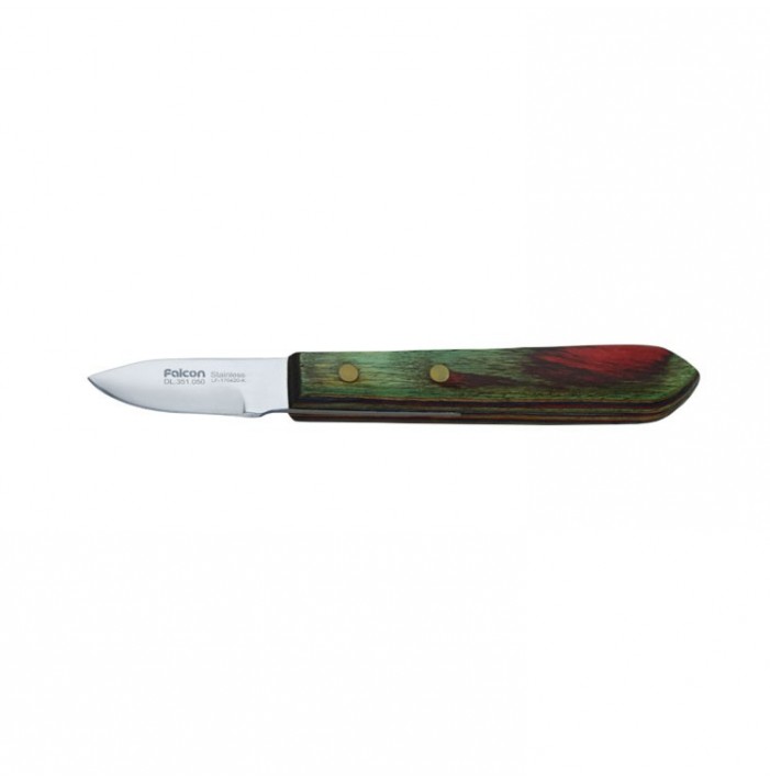 Nóż do gipsu, uchwyt drewniany kolorowy 135mm fig.5