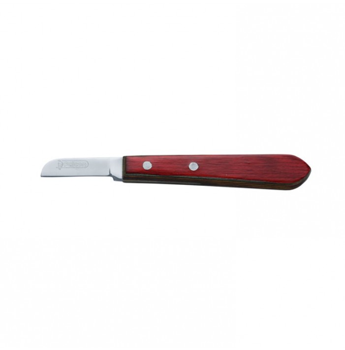 Nóż do gipsu, uchwyt drewniany kolorowy 135mm fig.6