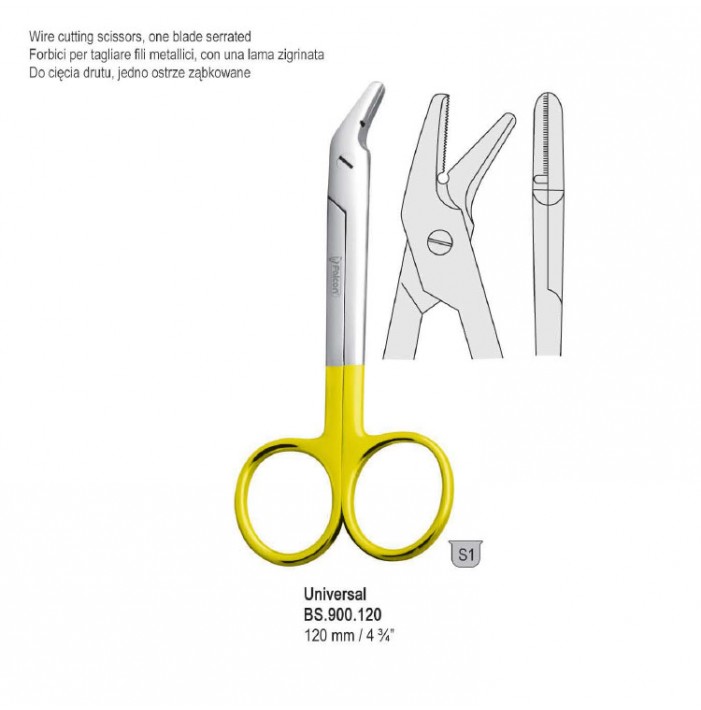 Falcon-Cut scissors wire cutting Universal 120mm