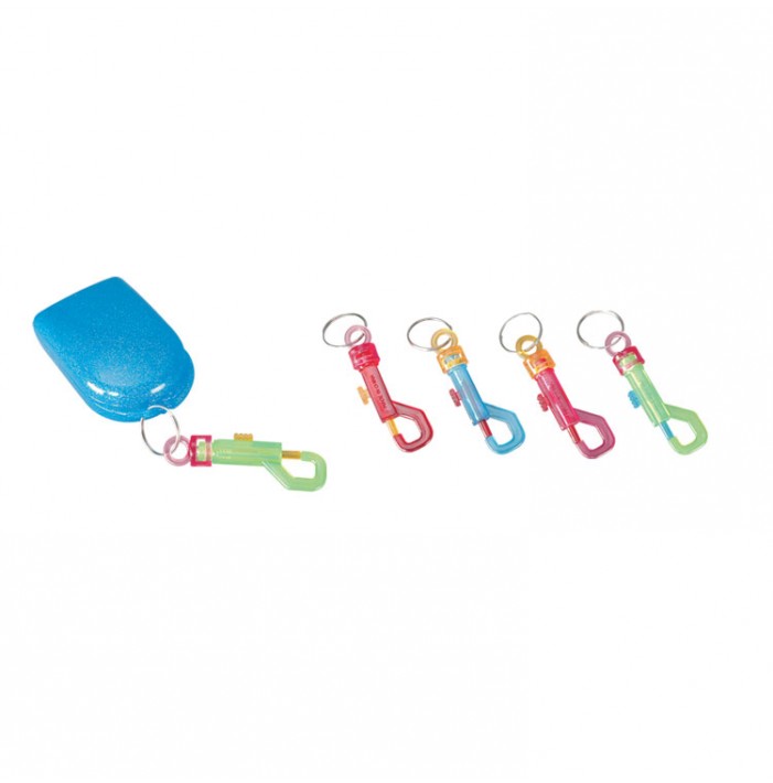Retainer case clips assorted (Pack of 10 pieces)