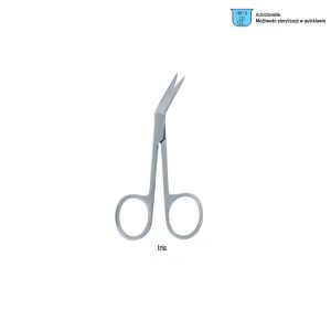 Nożyczki Iris kątowe 90mm