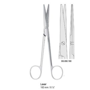 Nożyczki Lexer operacyjne proste 160mm