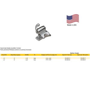 Deluxe Rurka podwójna zamienna do zgrzewania .022 dół prawy