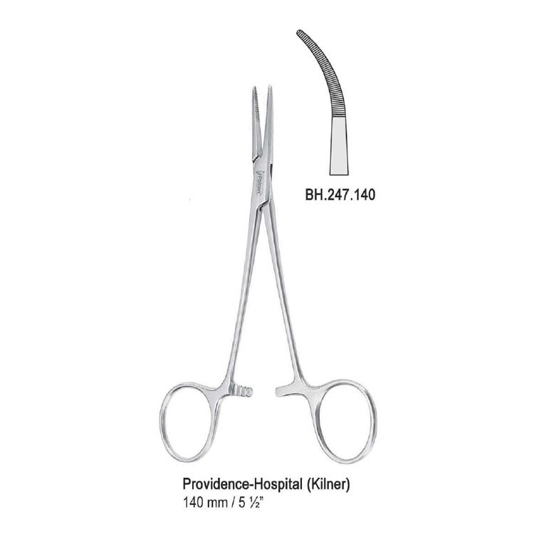 Kleszczyki preparacyjne O 'Shaugnessy standard kąt 90°160mm