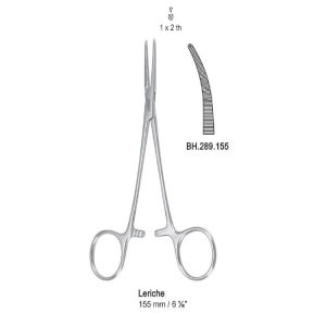 Kleszczyki preparacyjne Lahey-Delicate ząbkowane zagięte 210mm