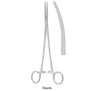 Kleszczyki naczyniowe Wilson w kształcie S 190mm