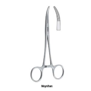 Kleszcze Desjardins do dróg żółciowych zagięte 220mm