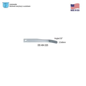 Mikro lusterko dwustronne 2.5x9mm