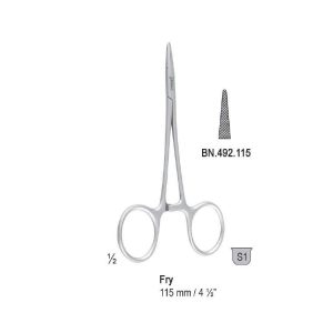 Igłotrzymacz Fry ząbkowany 115mm