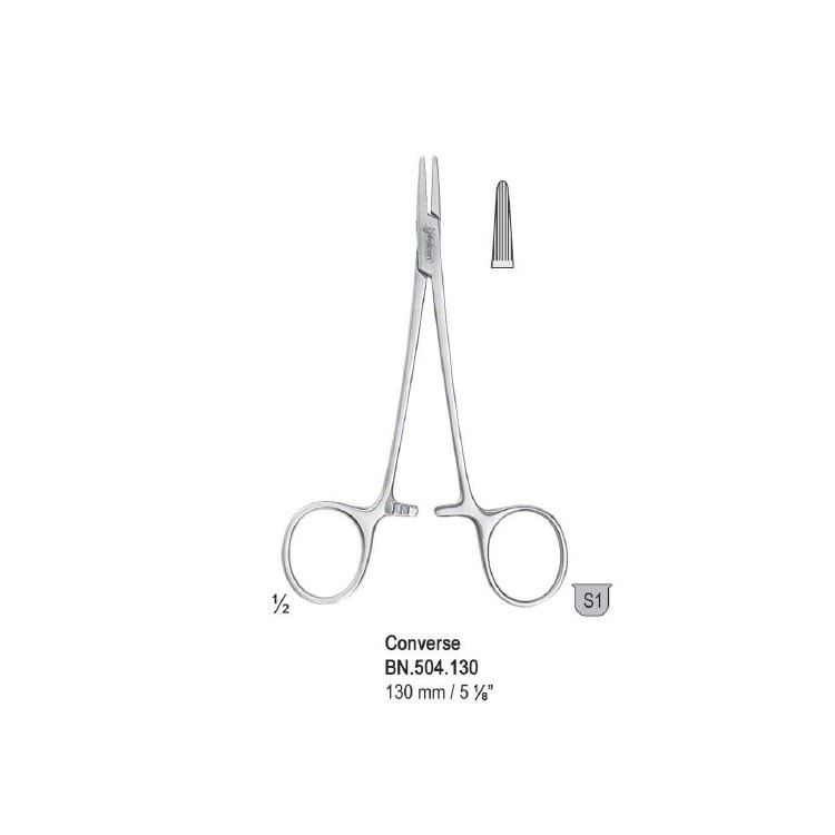 Igłotrzymacz Converse ząbkowany 130mm