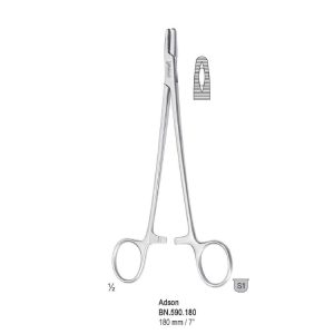 Igłotrzymacz Adson z okienkiem 180mm