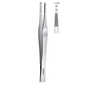 Penseta chirurgiczna Lane 1x2 ząbki 140mm