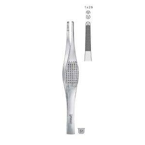 Penseta chirurgiczna Ramsey 1x2 ząbki 180mm