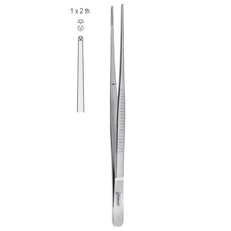 Penseta chirurgiczna Taylor prosta 1x2 ząbki 170mm