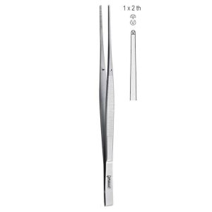 Penseta chirurgiczna Taylor prosta 1x2 ząbki 170mm