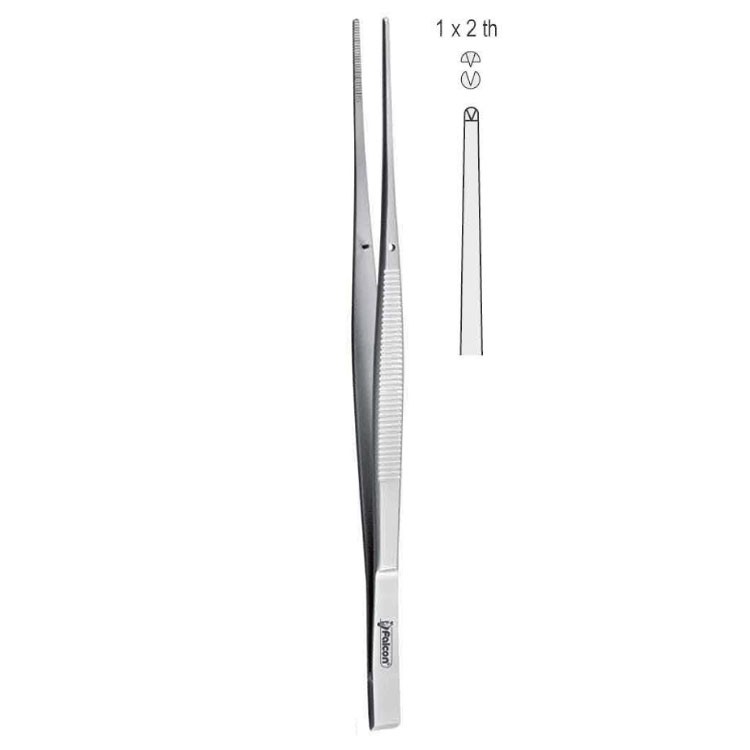 Penseta chirurgiczna Taylor prosta 1x2 ząbki 170mm