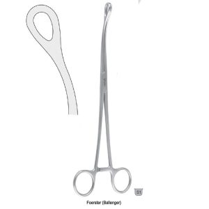 Kleszcze Allis do tkanek zagięte 4x5 ząbki 150mm