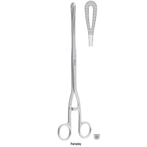 Kleszcze Littlewood do tkanek 2x3 ząbki 190mm