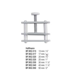 Kleszcze Gwilliam do histerektomii proste 1x2 ząbki 200mm