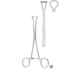 Kleszczyki John-Hopkins do nakładania i usuwania zacisków tętniczych 240mm