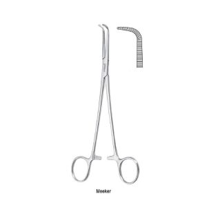 Kleszczyki naczyniowe Rochester-Pean zagięte 145mm