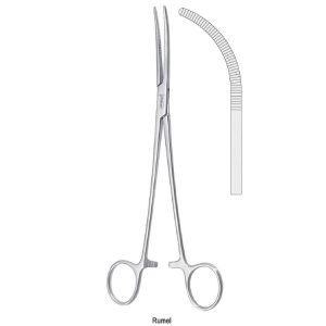 Kleszczyki naczyniowe Bainbridge proste 155mm