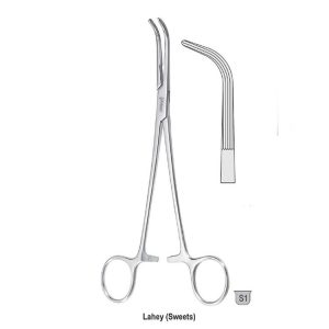 Kleszczyki naczyniowe Bainbridge zagięte 180mm