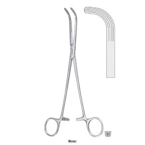 Kleszczyki naczyniowe Grey-Turner proste 180mm