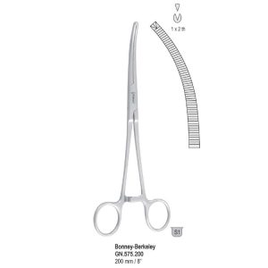 Kleszczyki naczyniowe Halsted Mosquito proste 125mm BH.206.125