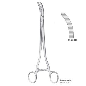 Kleszczyki naczyniowe Halsted Mosquito proste 125mm BH.224.125