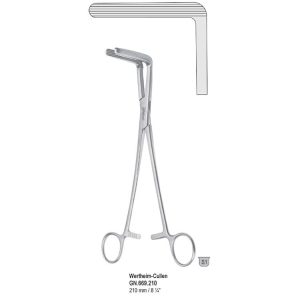 Kleszczyki naczyniowe Halsted Mosquito zagięte 1x2 ząbki 145mm