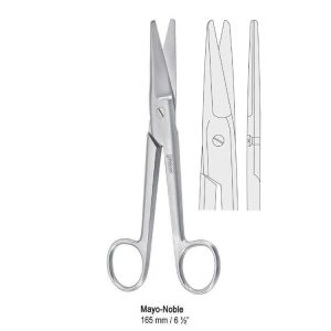 Nożyczki Mayo-Noble operacyjne proste 165mm
