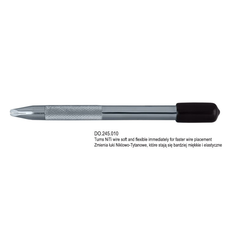 Instrument do aktywacji łuków NiTi