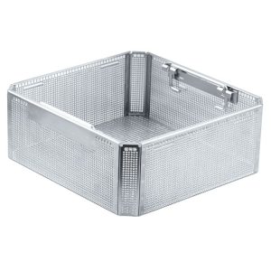 1/2 Kosz perforowany 253x243x94mm bez pokrywy