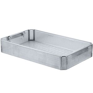 3/4 Kosz perforowany 406x253x64mm bez pokrywy