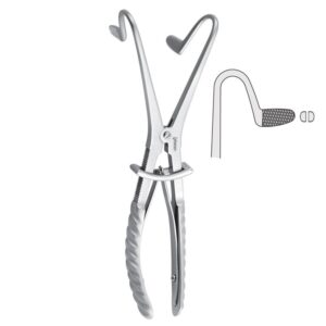 Rozwierak szczękowy Fergusson, równoległe dzioby 200mm