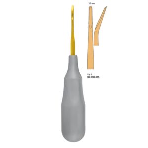 Ergo-Form Dźwignia Falcon ząbkowana mocno zagięta 3.5mm fig.3