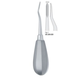 Dźwignia Bein 3mm fig. 2 bagnetowa mezjalna