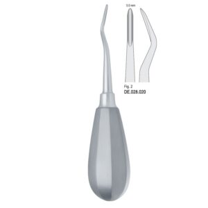 Dźwignia Bein 3mm fig. 2 bagnetowa dystalna