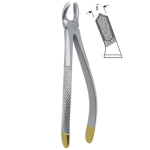 Diamond-Grip Kleszcze ekstrakcyjne pokrycie diamentowe do zębów trzonowych górnych lewych fig.18