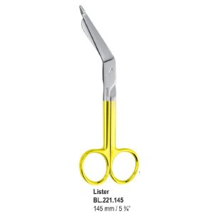 Falcon-Cut Nożyczki Lister do bandaża dla leworęcznych 145mm