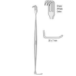 Hak Kilner dwustronny ostry 150mm