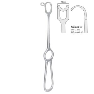 Hak Middeldorpf 14x17mm 215mm