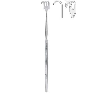 Hak Falcon 2-zębny ostry 160mm