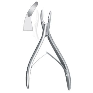 Odgryzacz Mead zagięty 165mm