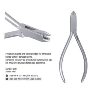 Kleszcze Aderer do doginania drutu średnie