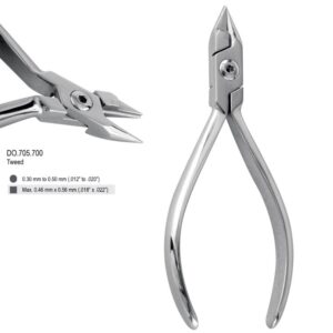 Kleszcze Tweed do formowania pętli z wyżłobioną końcówką