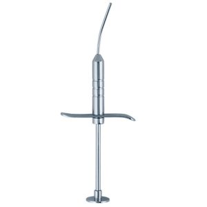 Pistolet do amalgamatu do mikro wypełnień zagięty 1.6mm 130mm