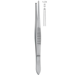 Penseta chirurgiczna mod.USA standard 1x2 ząbki 250mm